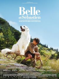 Séance de cinéma Belle et Sébastien, l'aventure continue. Le mardi 8 mars 2016 à Carnon. Herault.  20H00